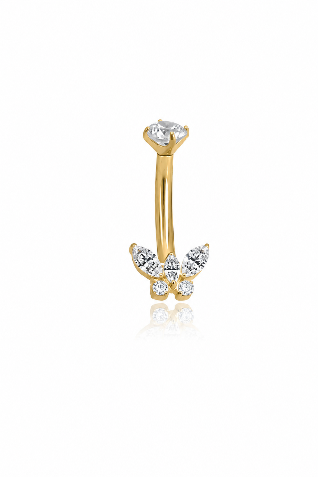 Titanium Bauchnabel Piercing