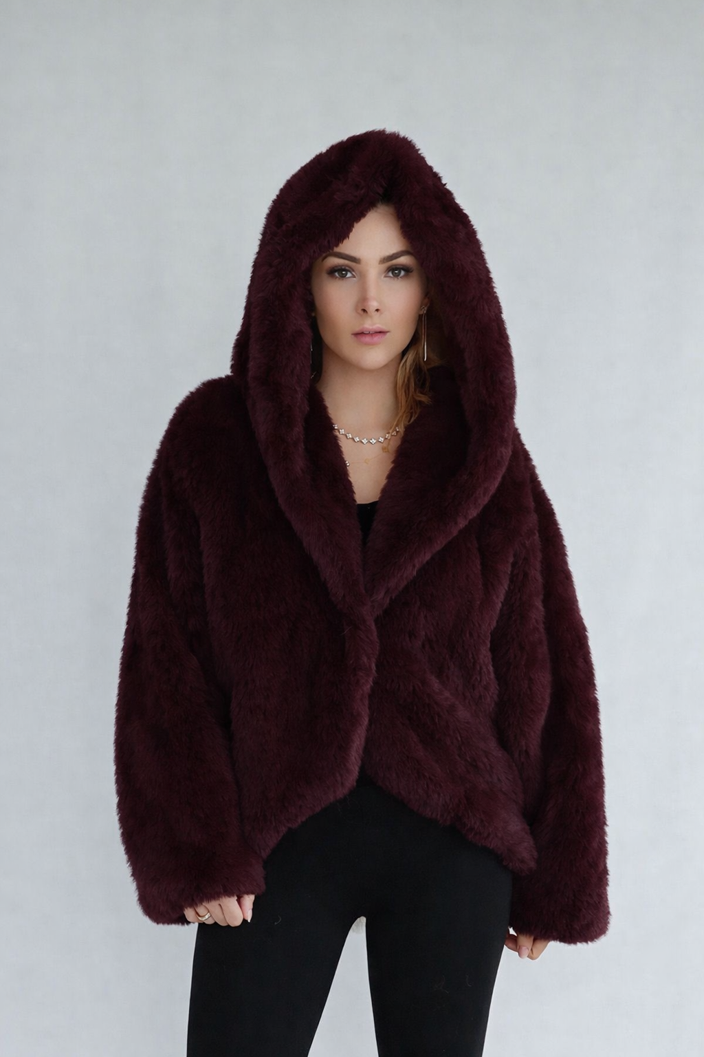 Teddy Oversized Jacke