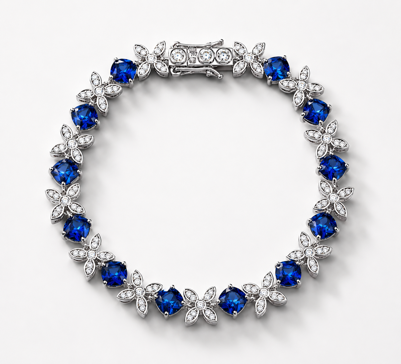 Flower Bracelet Night Lab. Diamonds