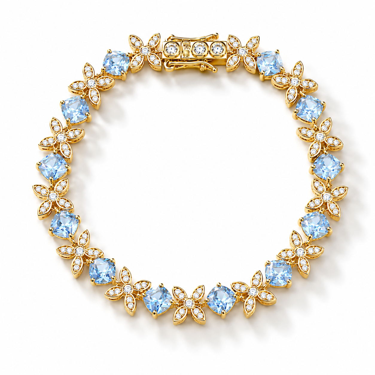Flower Bracelet Meer Lab. Diamonds