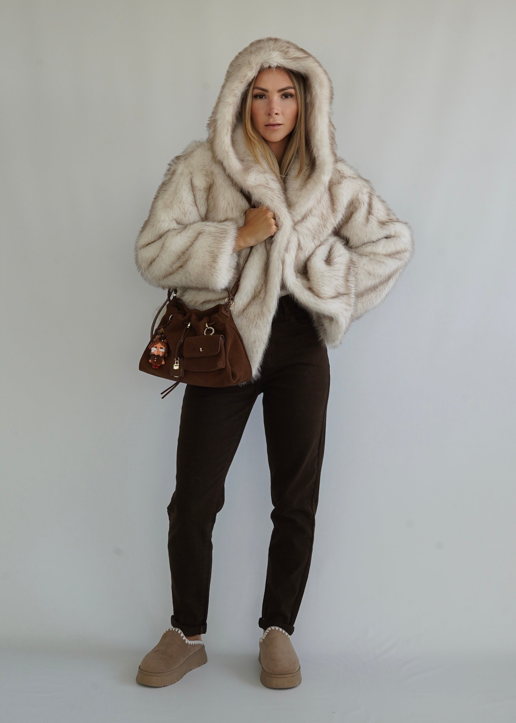 Kunstfell Jacke