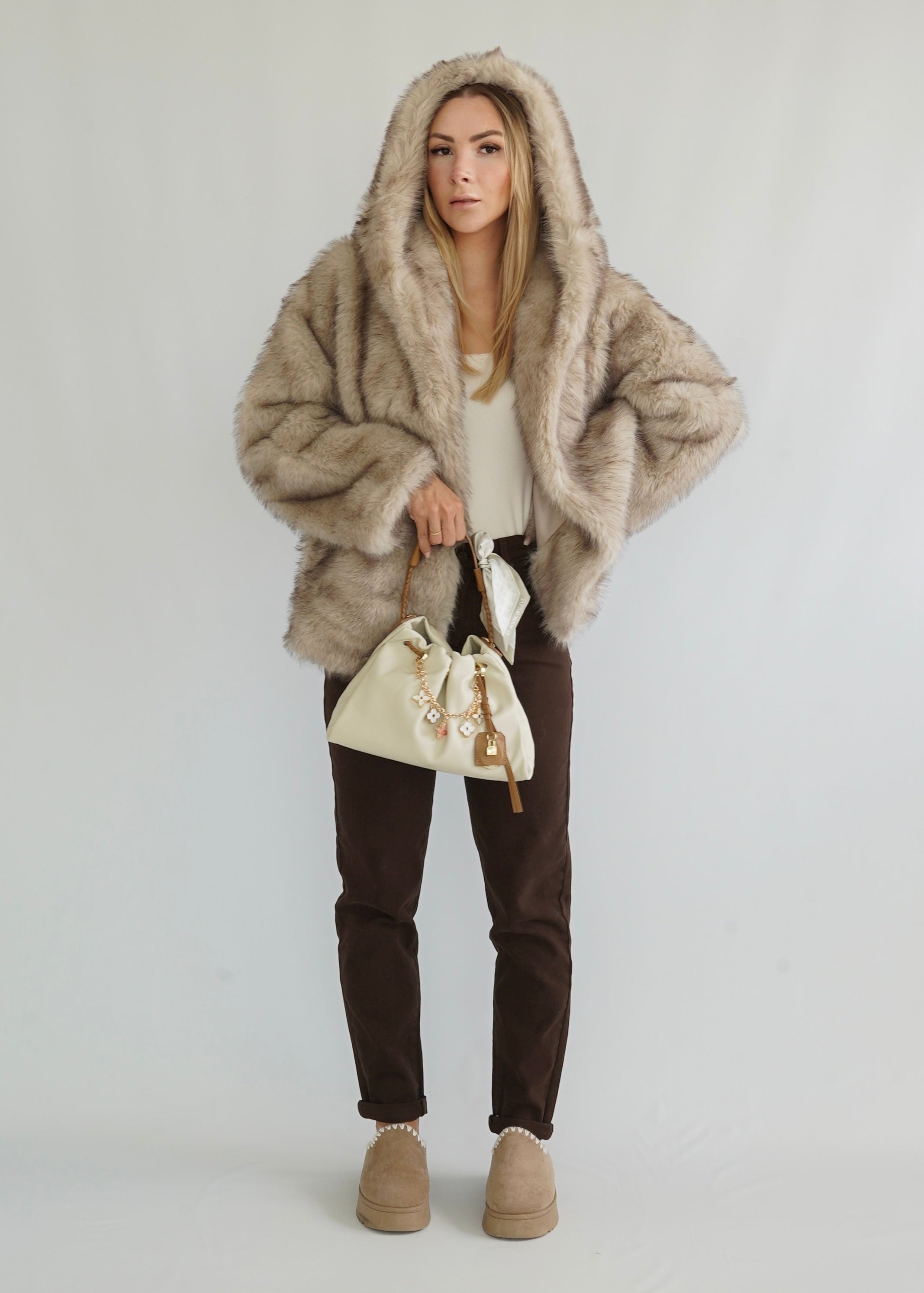 Kunstfell Jacke