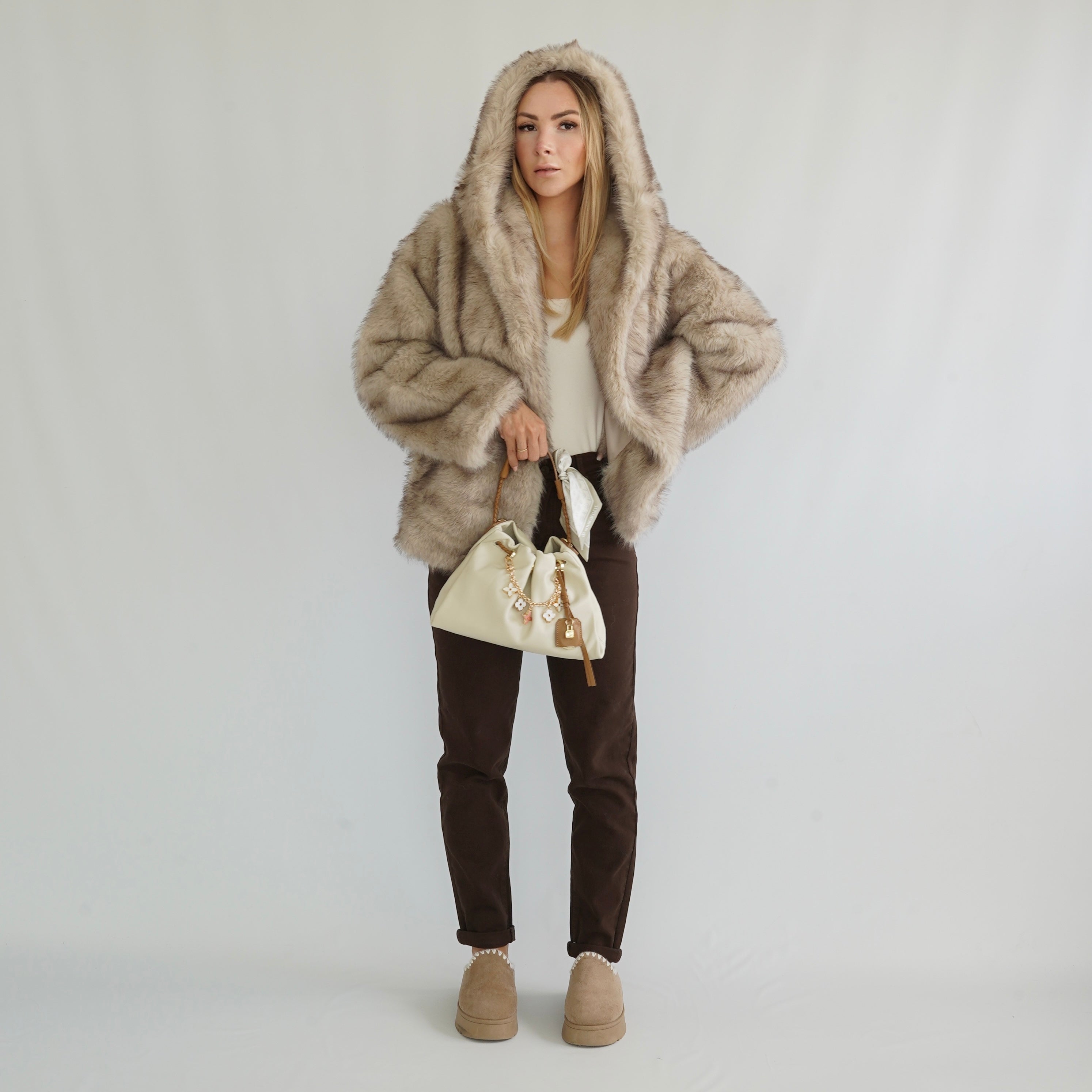 Kunstfell Jacke
