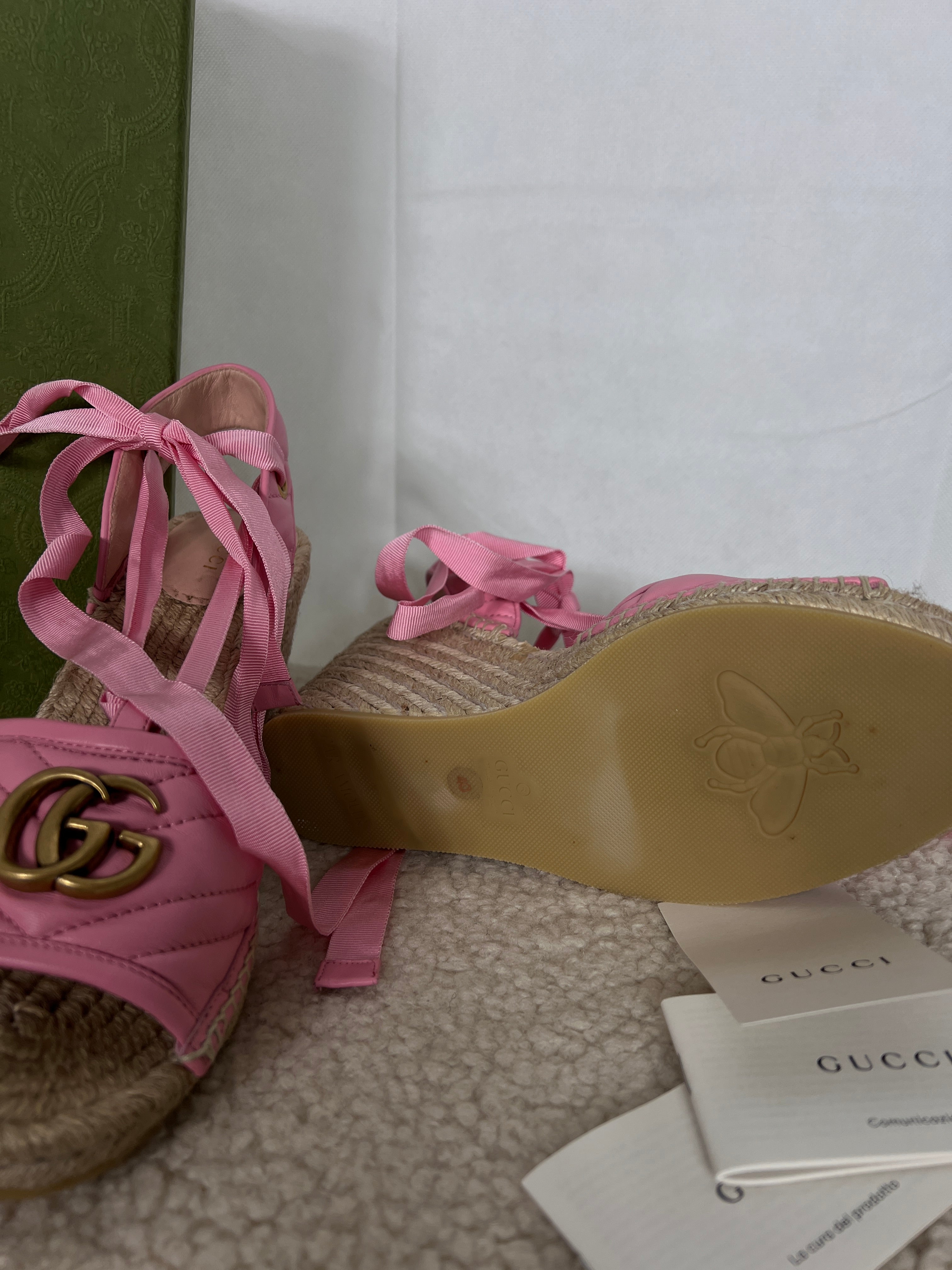 Gucci Espadrilles Pink 40