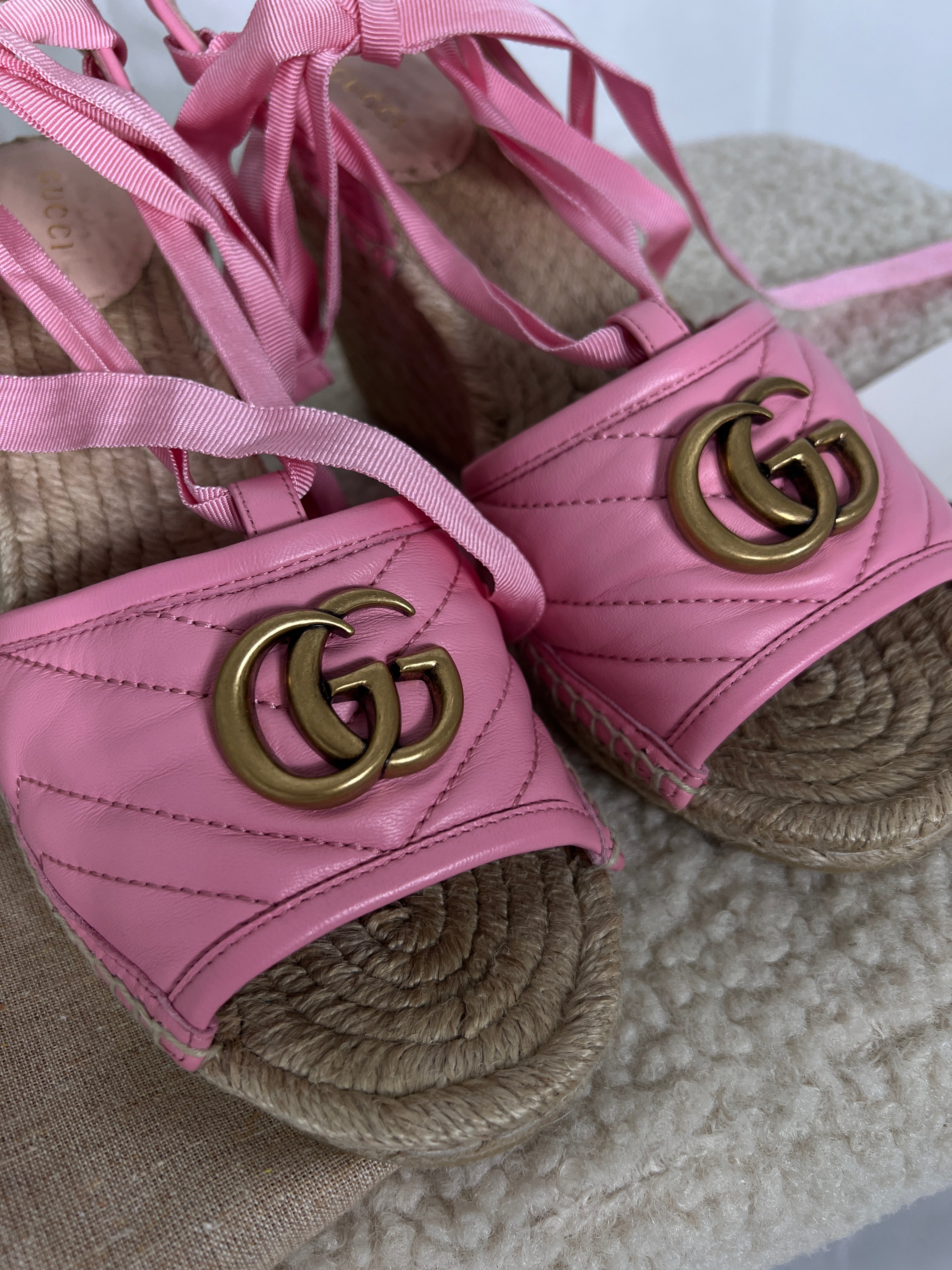 Gucci Espadrilles Pink 40