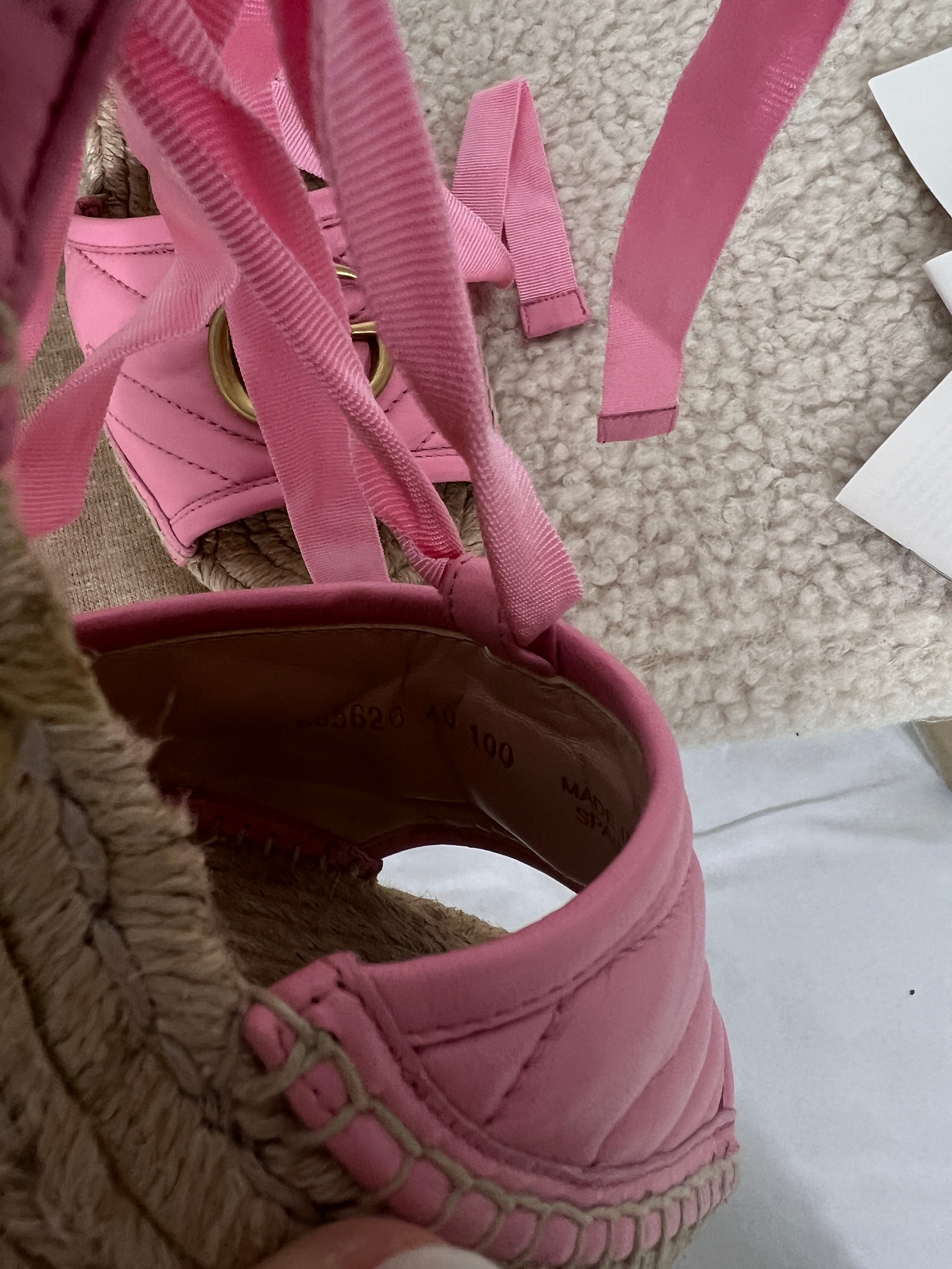 Gucci Espadrilles Pink 40