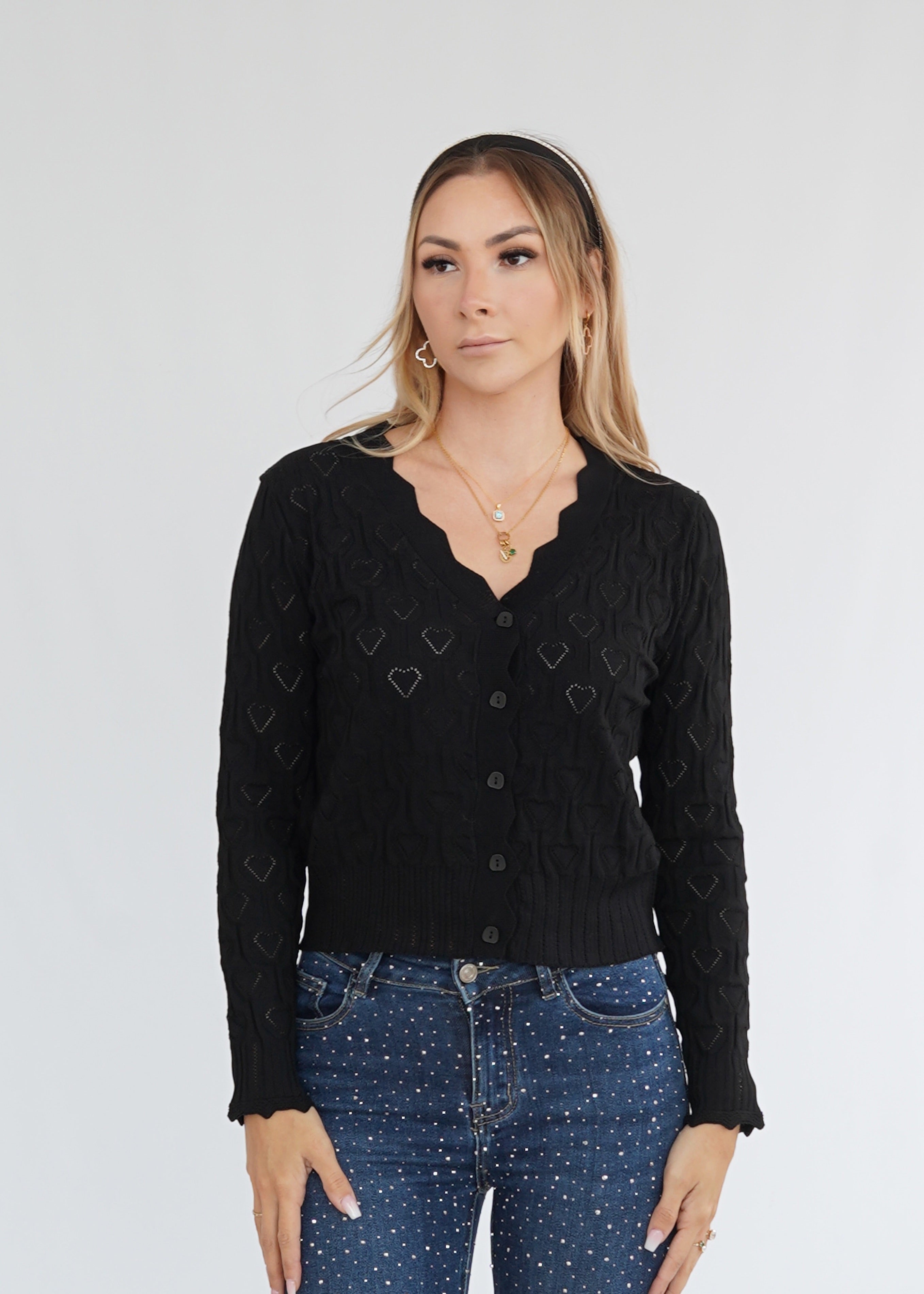 Cardigan Herz