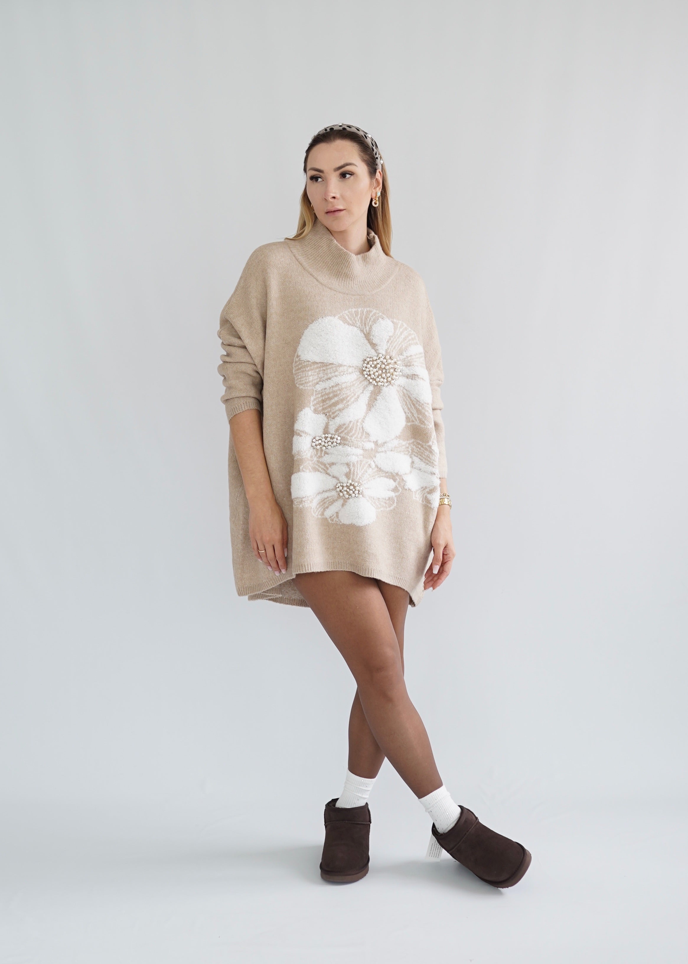 Blumen Pullover