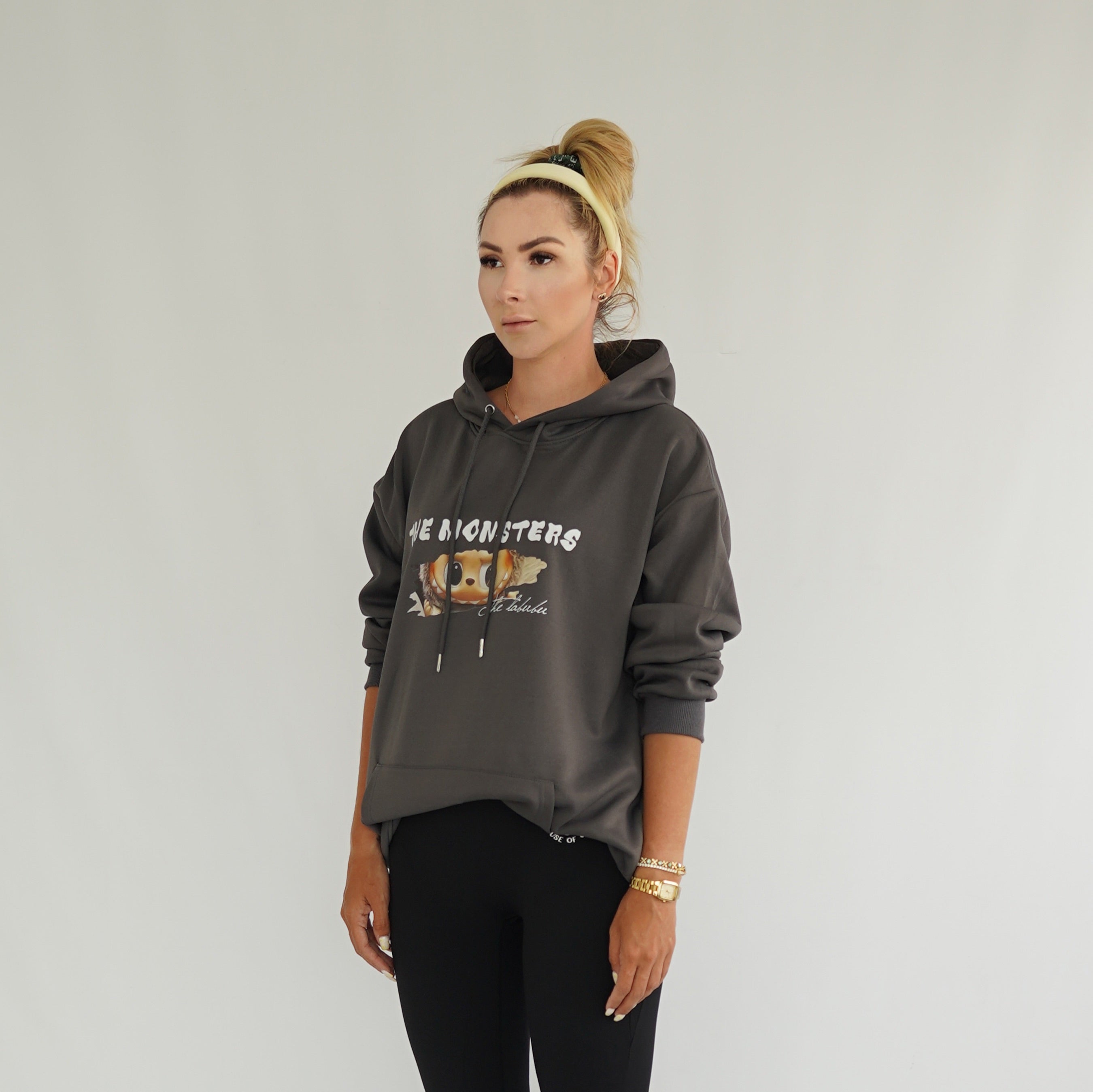 Hoodie mit Aufdruck