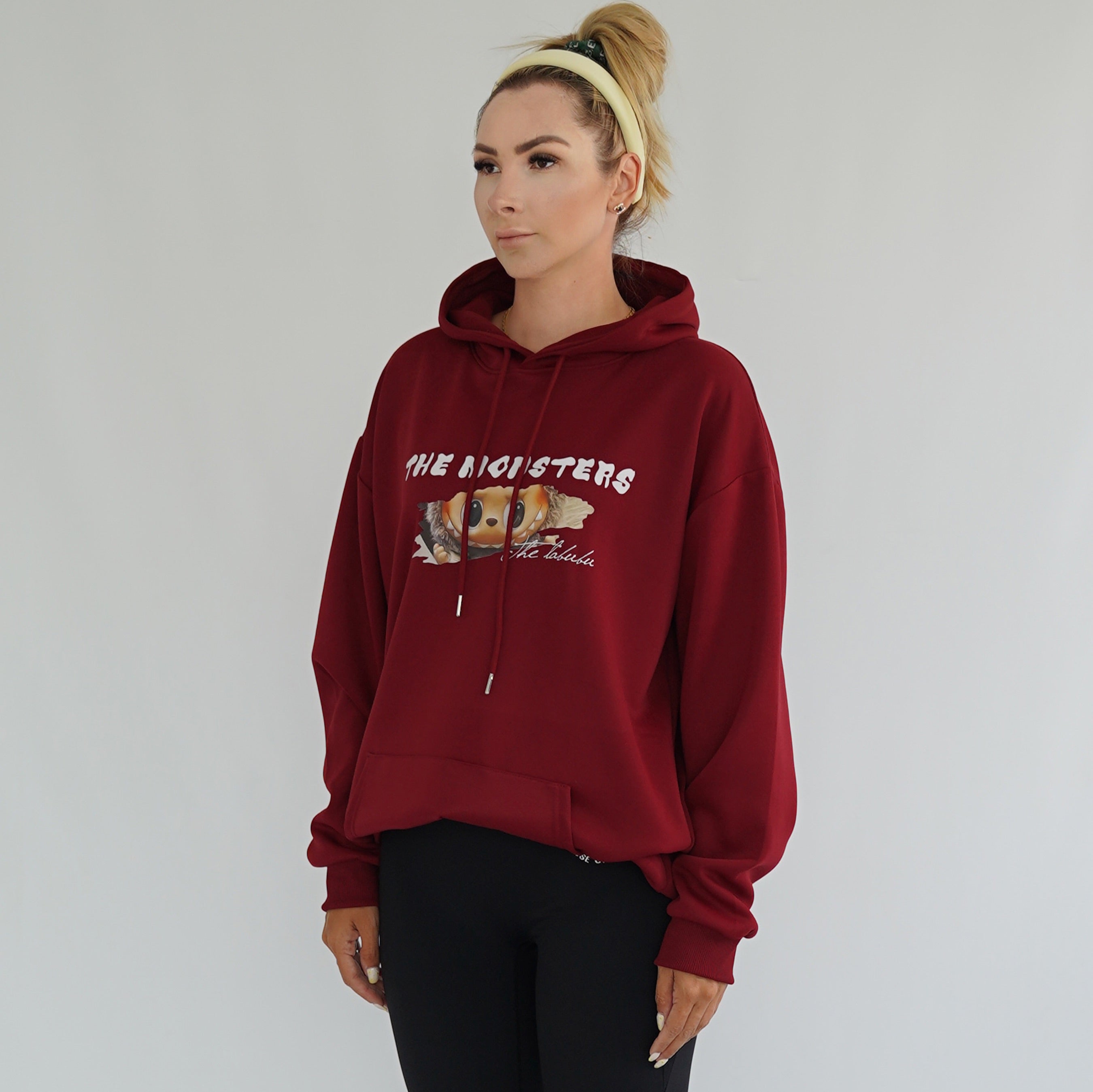Hoodie mit Aufdruck
