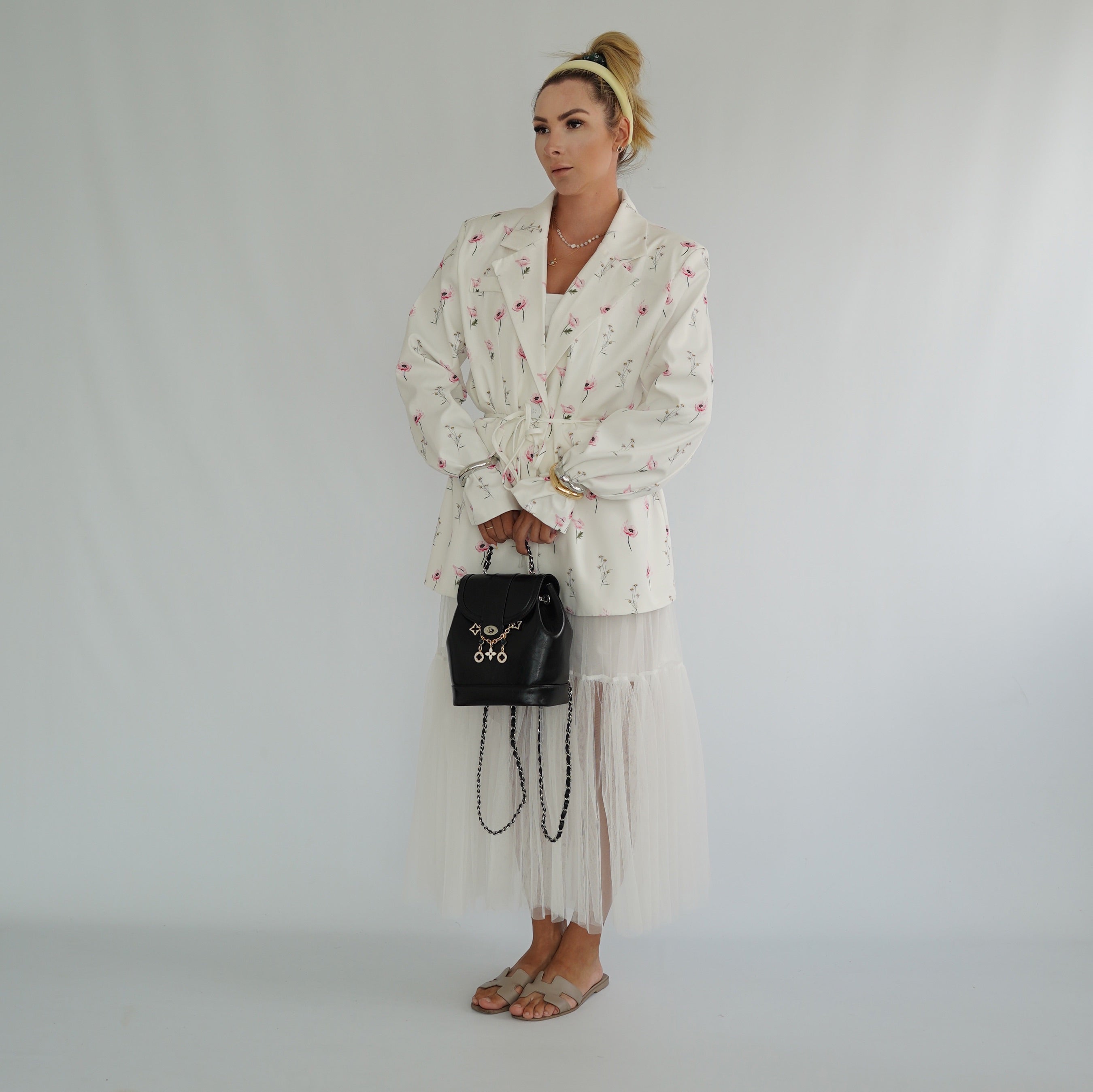 G.EVE Blumen Blazer & Rock