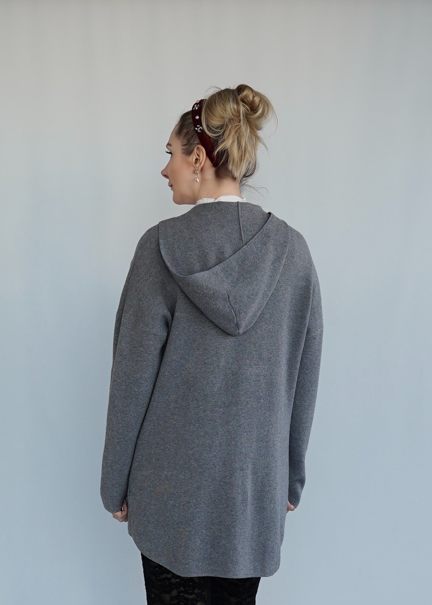 Oversized Strick Jacke