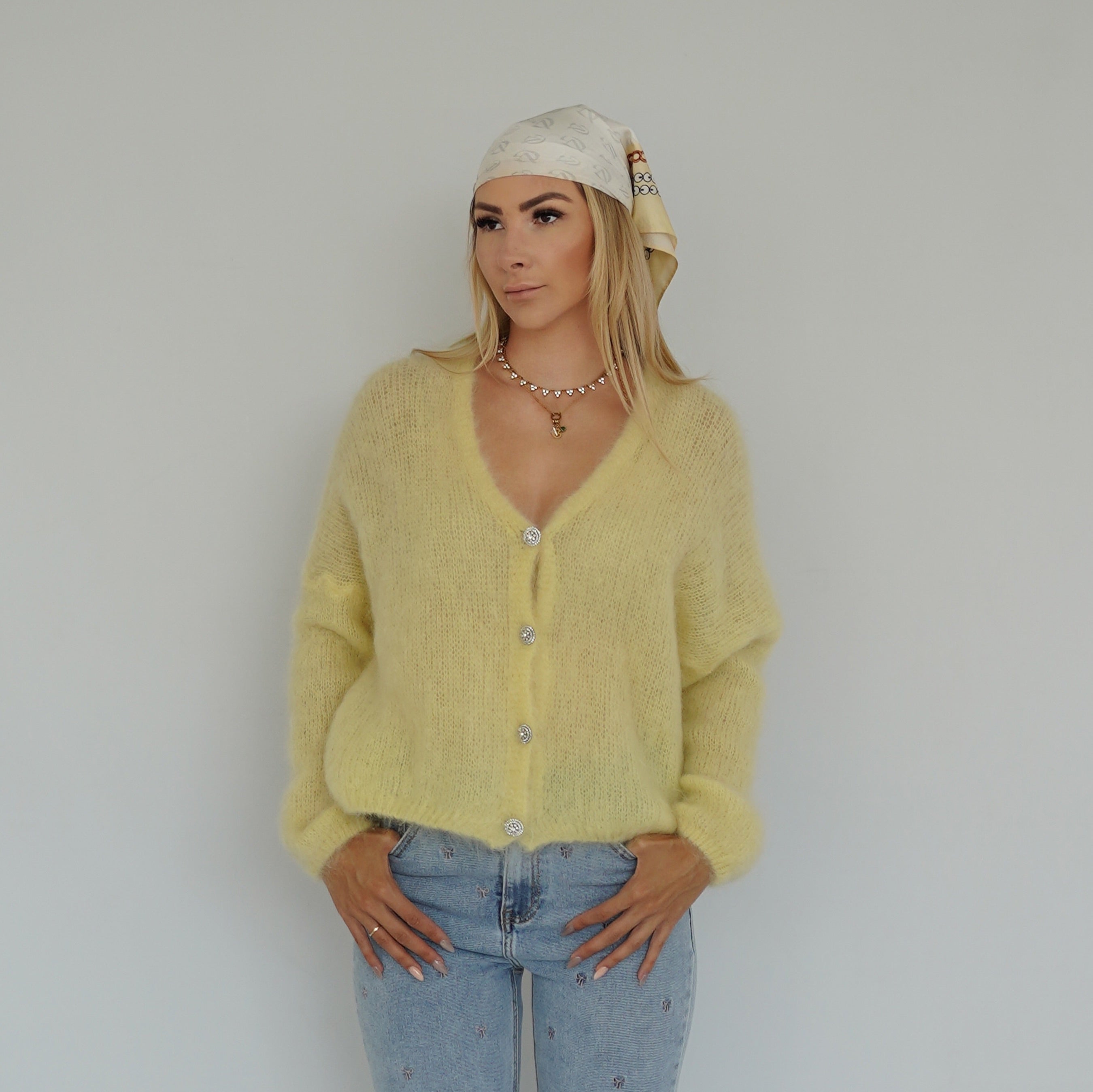 Mohair Cardigan
