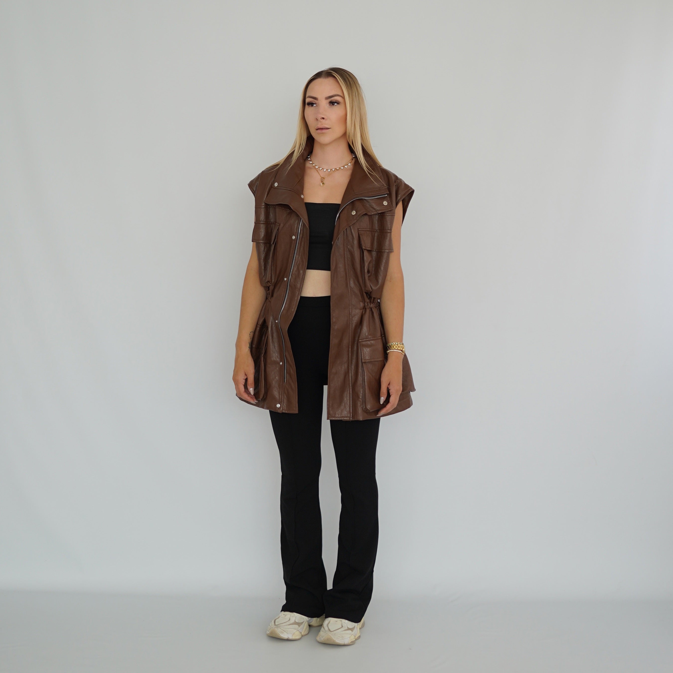 Urban Leder Weste