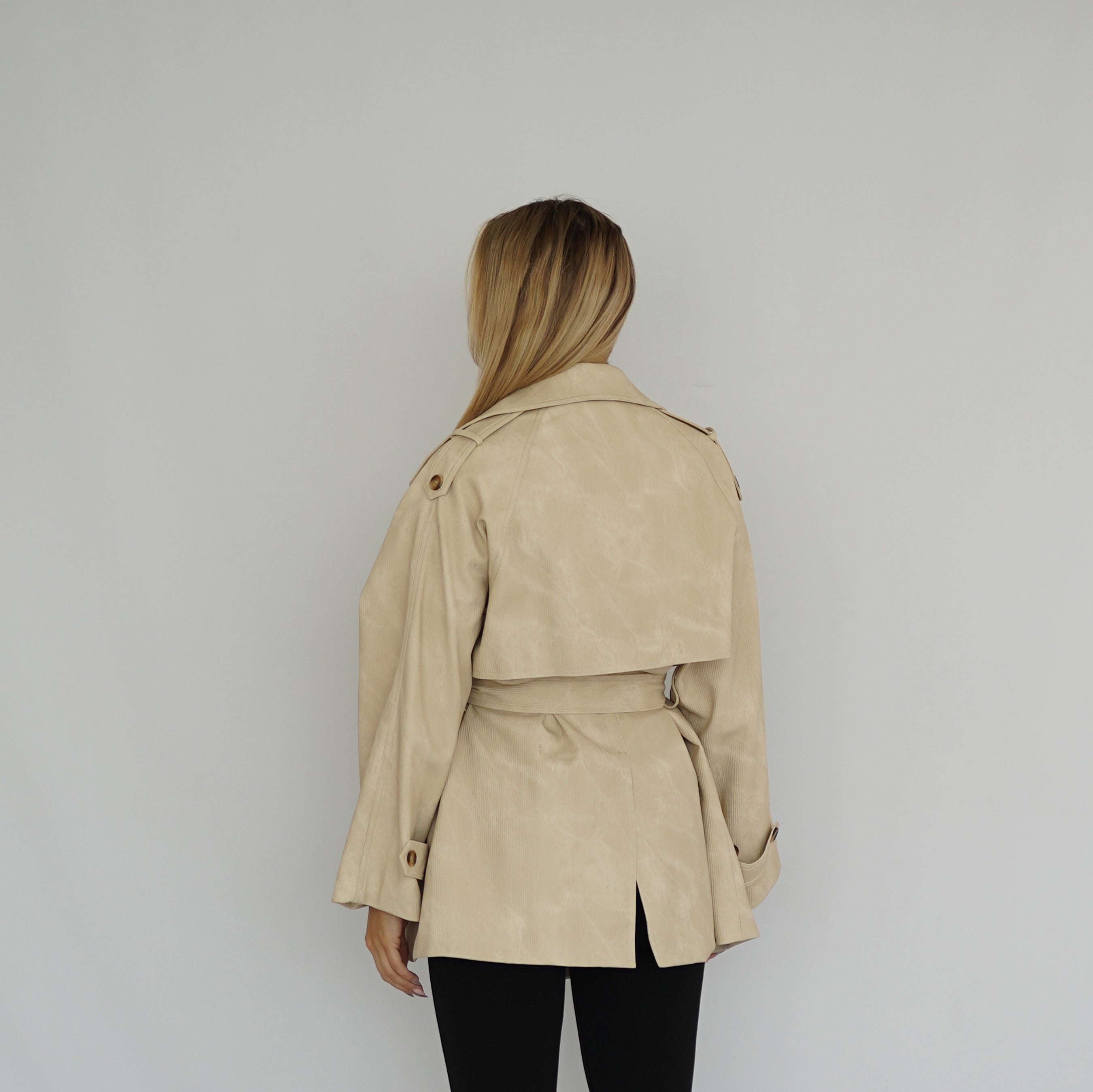Soft Sand Trenchcoat