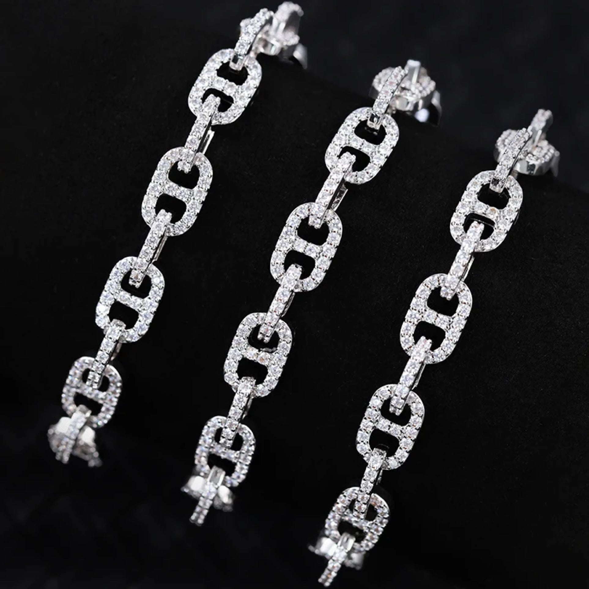 Iced Out Bracelet Moissanite