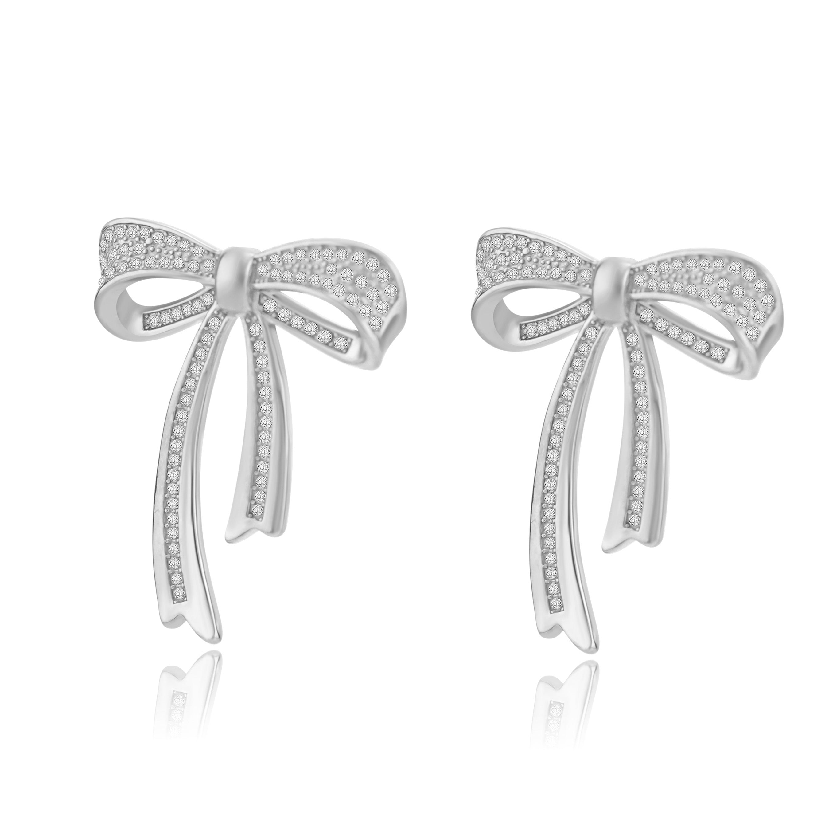 G Ribbon Earrings