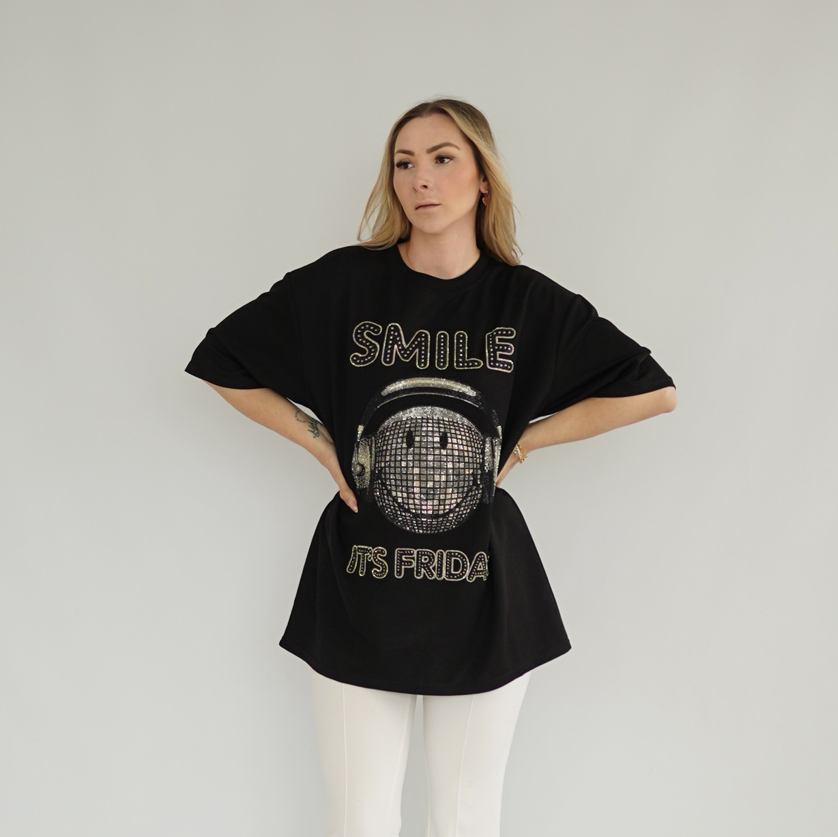 Smile Shirt oder Kleid