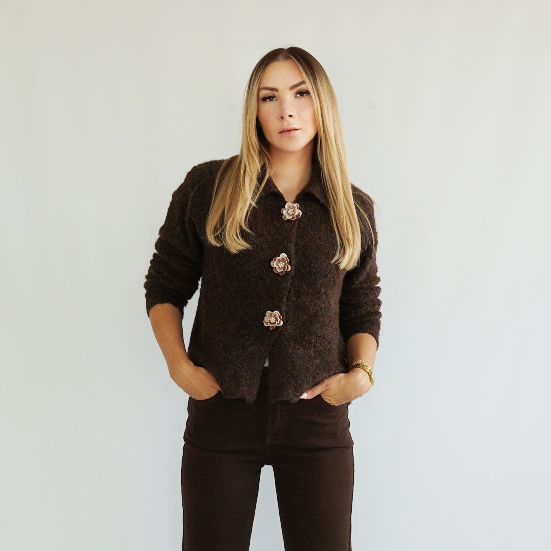 Cardigan Chocolate