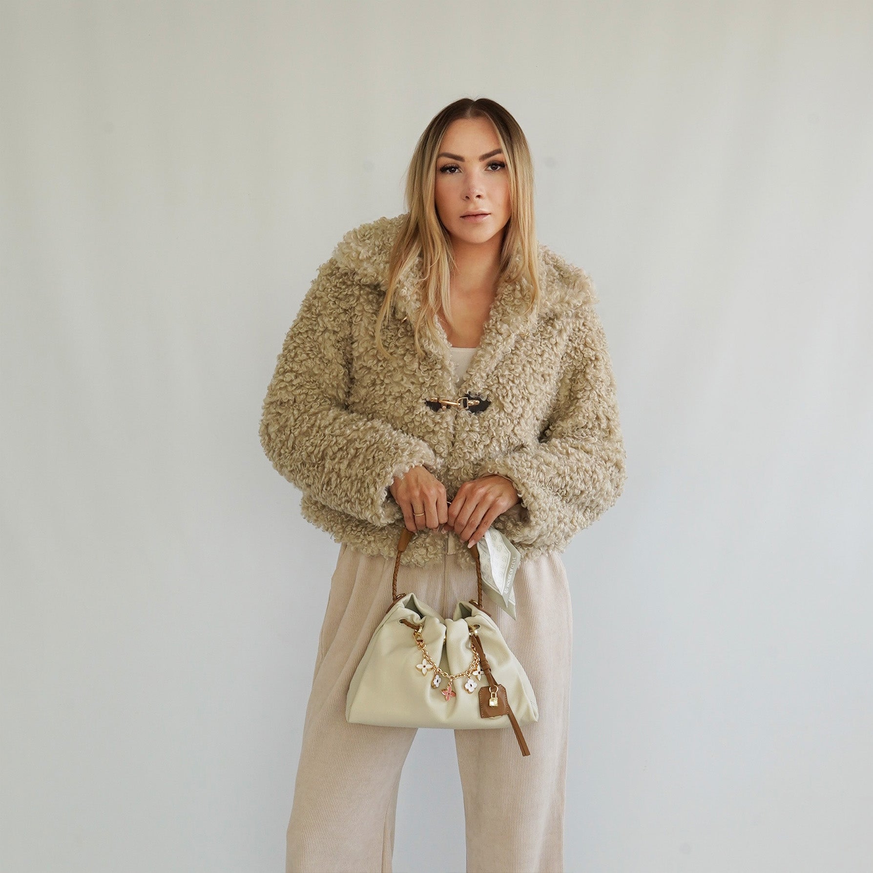 Teddy Crop Jacke