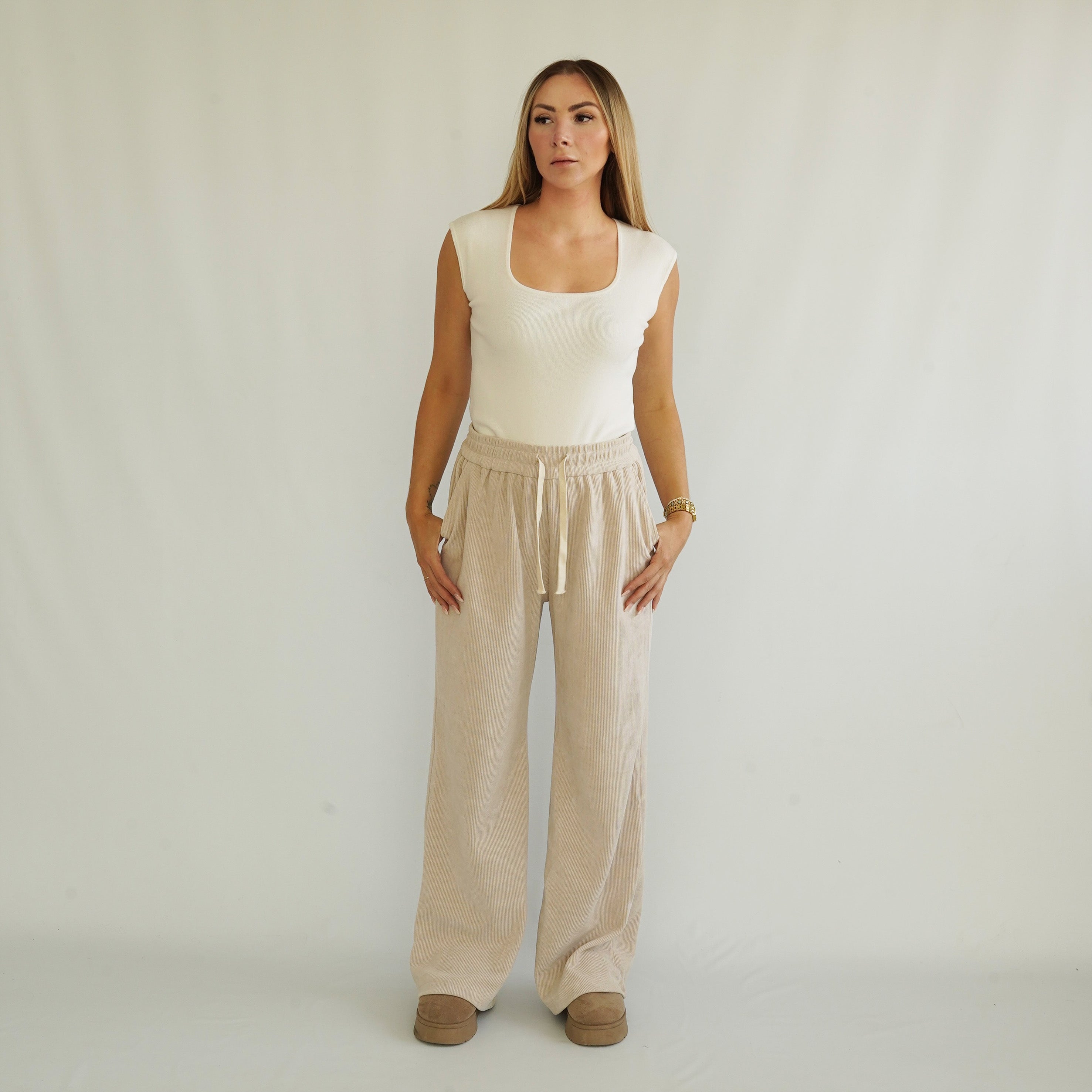 Velour Pants „Luna“