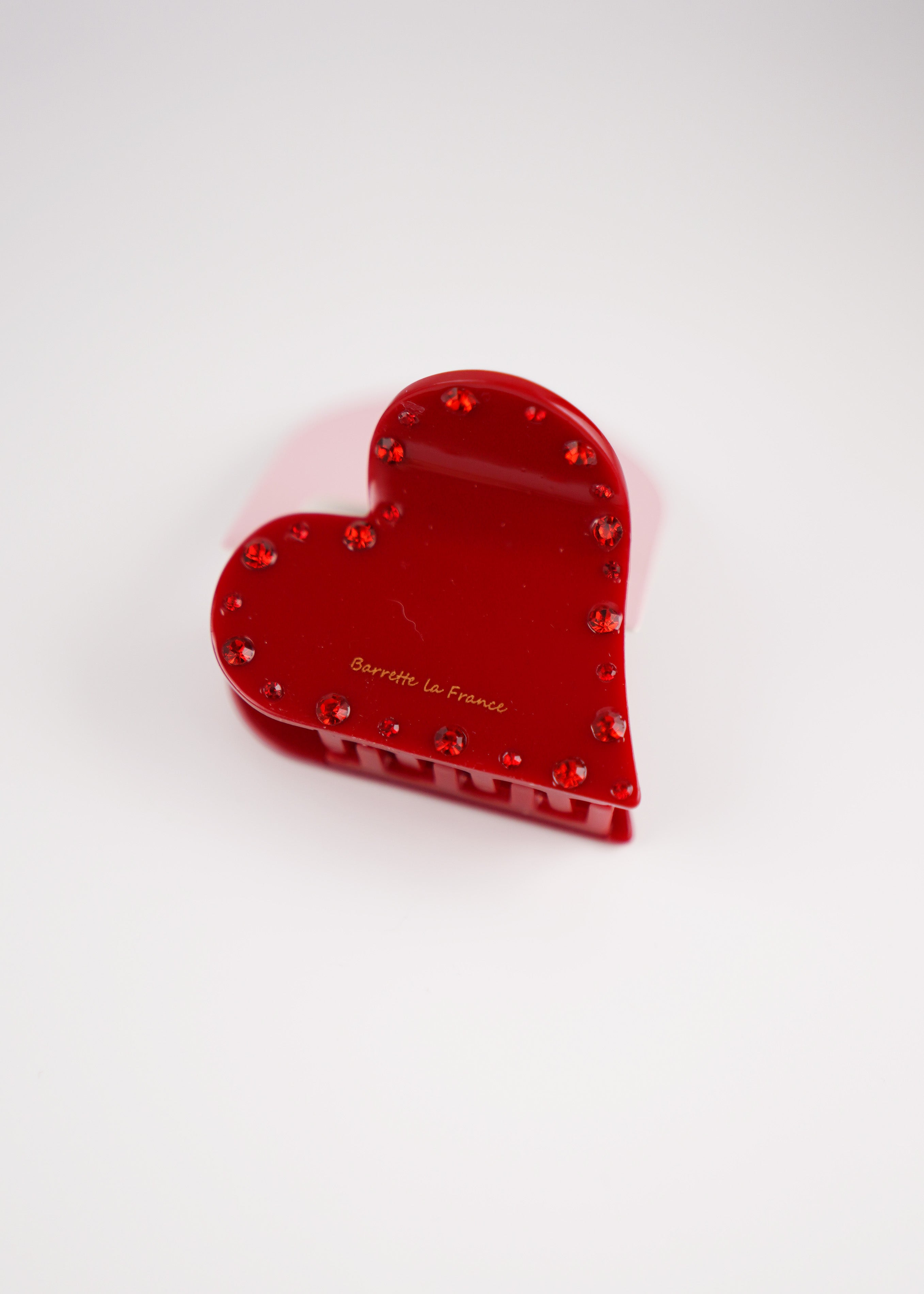 Heart Hair Clip Glitzer