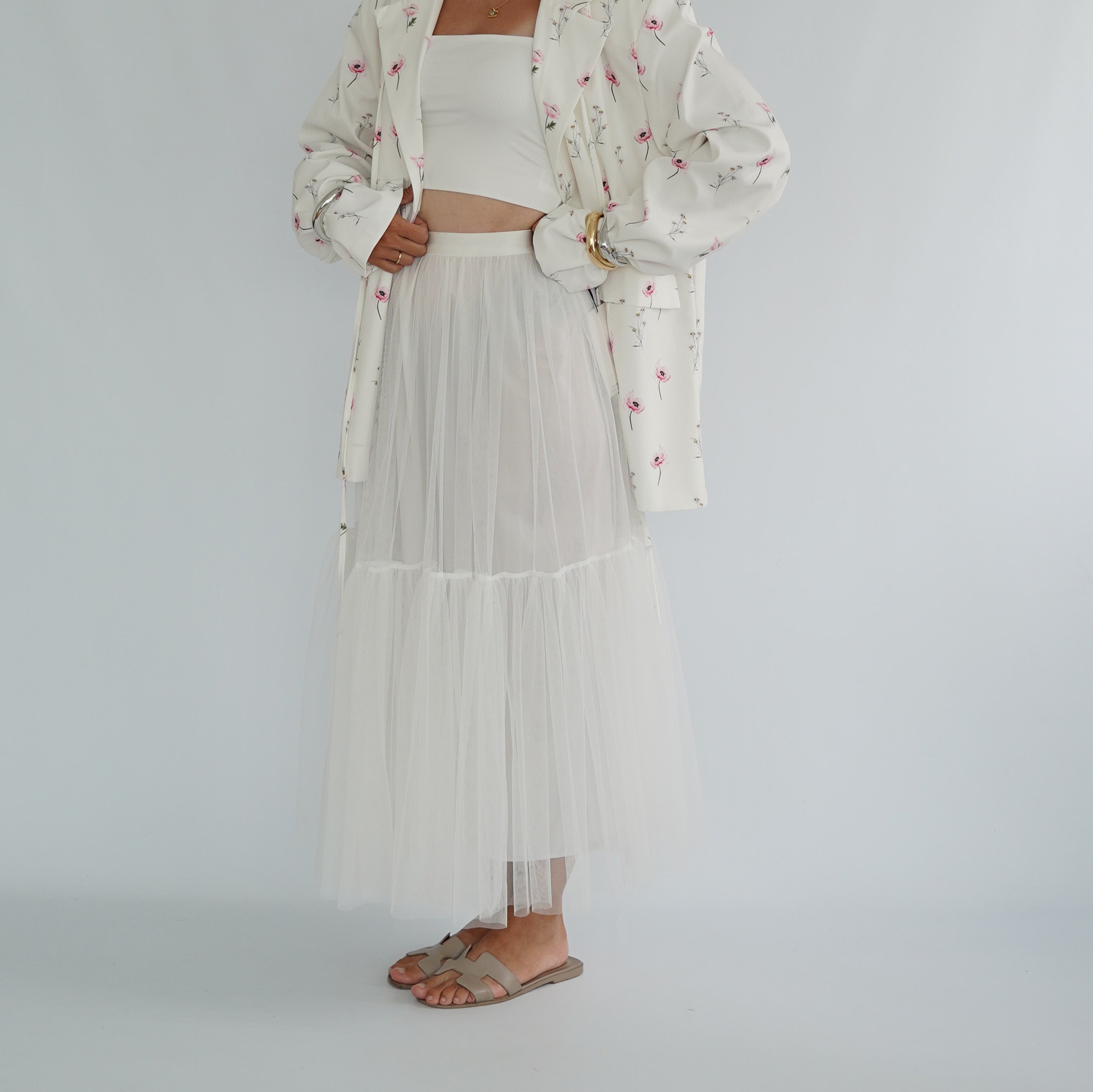 G.EVE Blumen Blazer & Rock