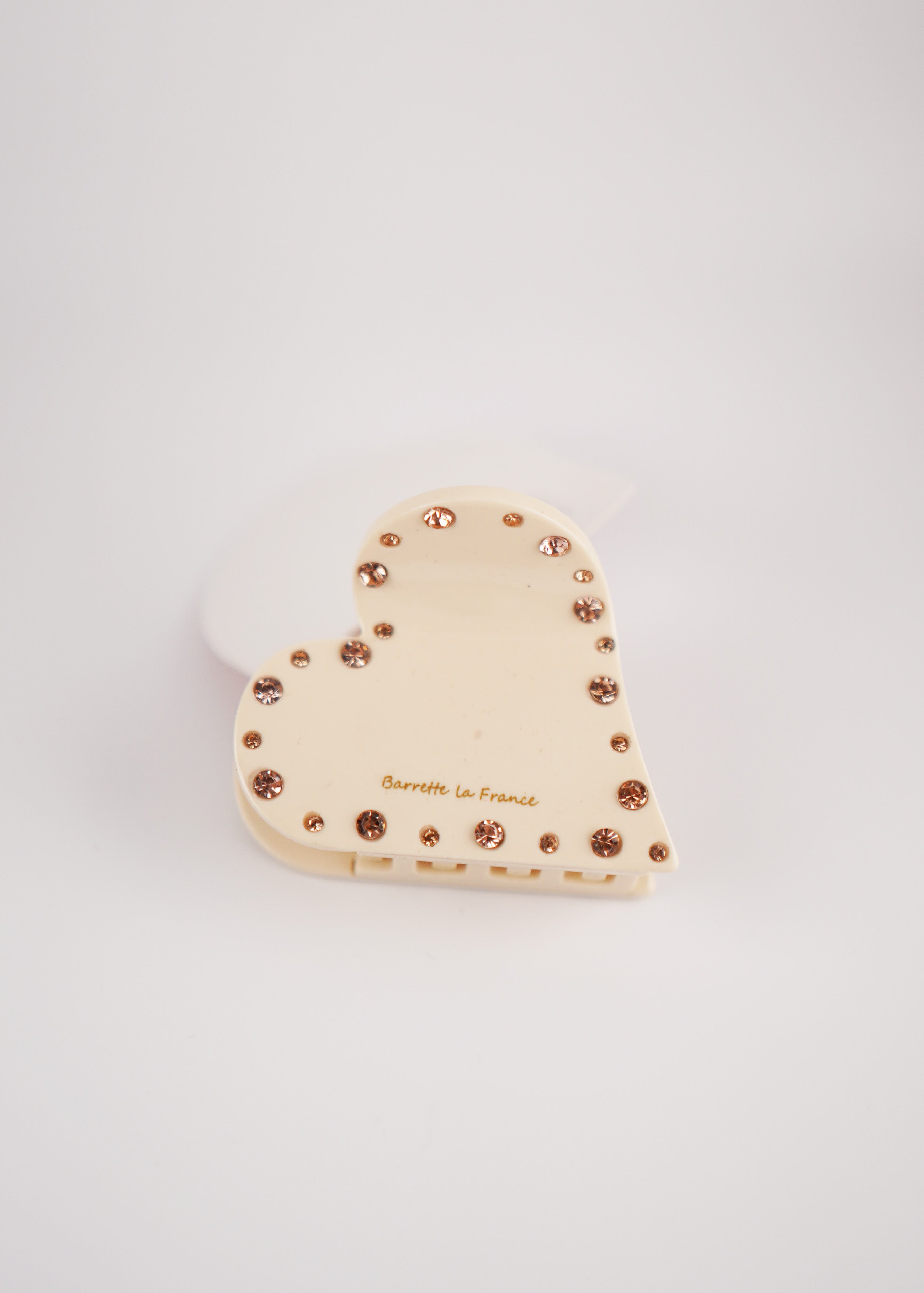 Heart Hair Clip Glitzer