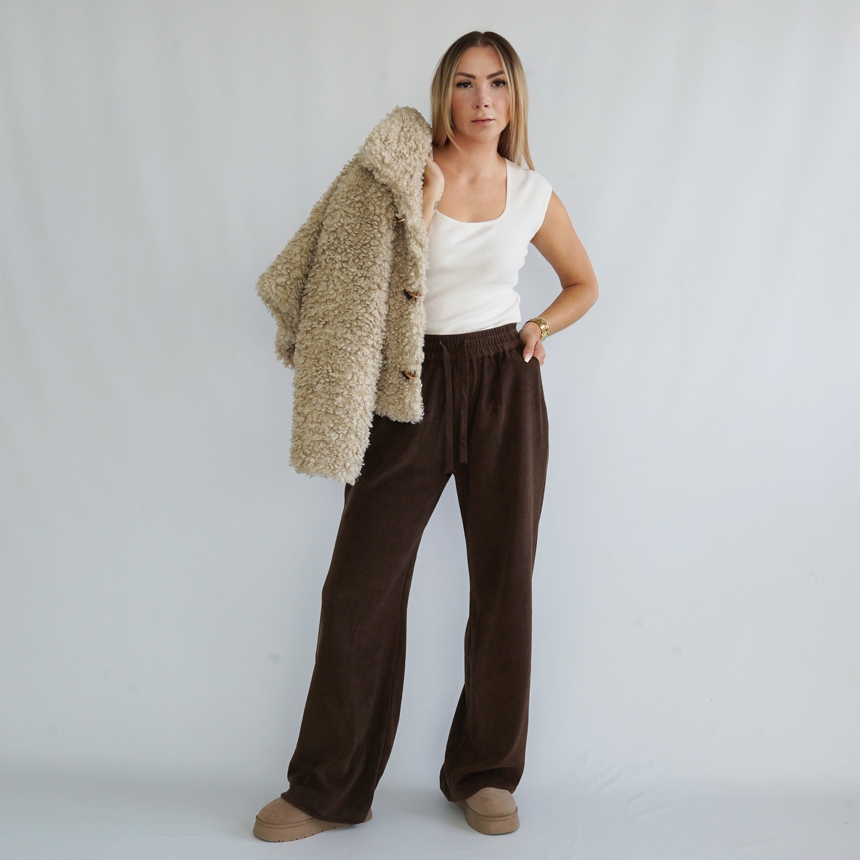 Velour Pants „Luna“
