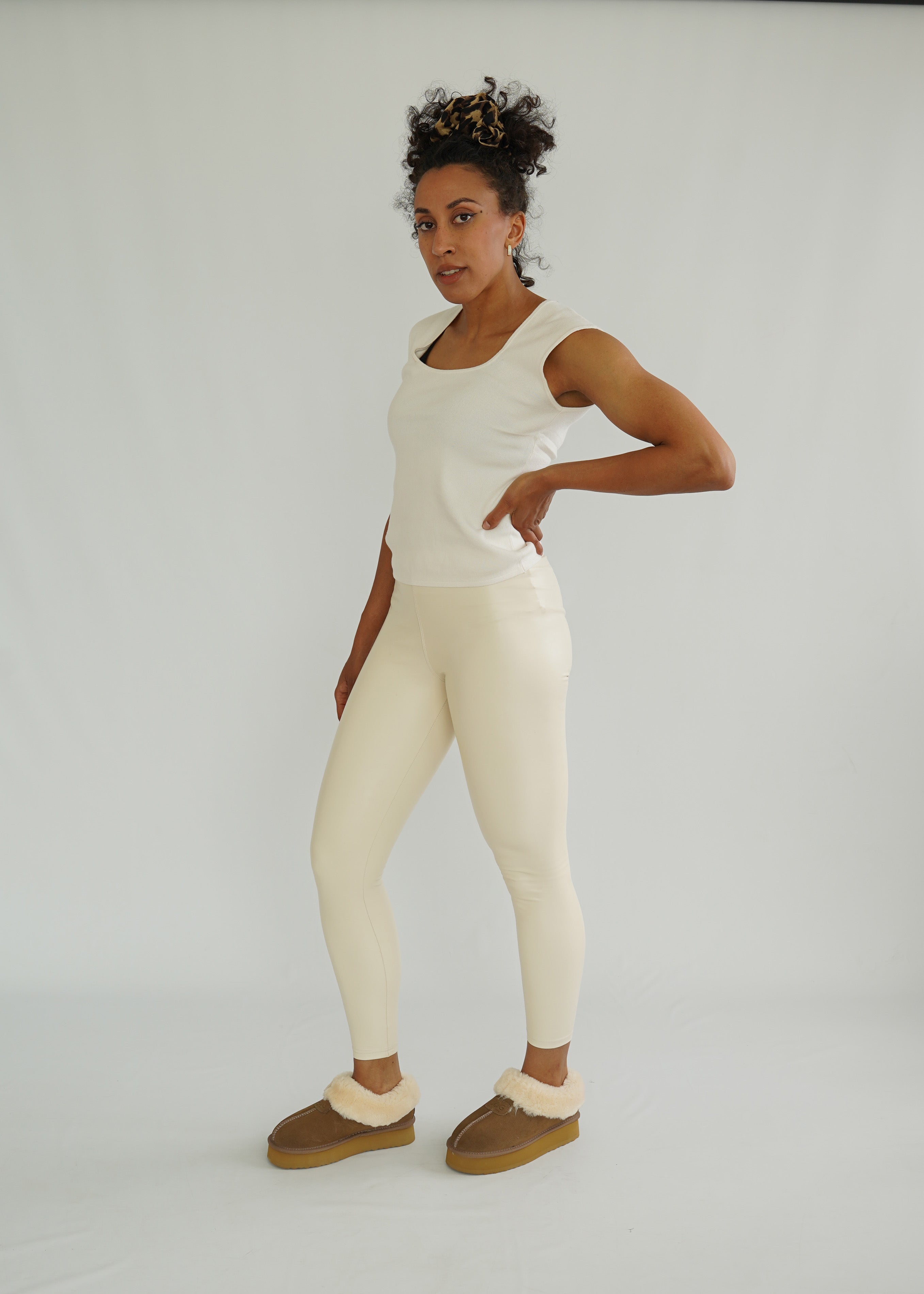 Kunstleder Leggings