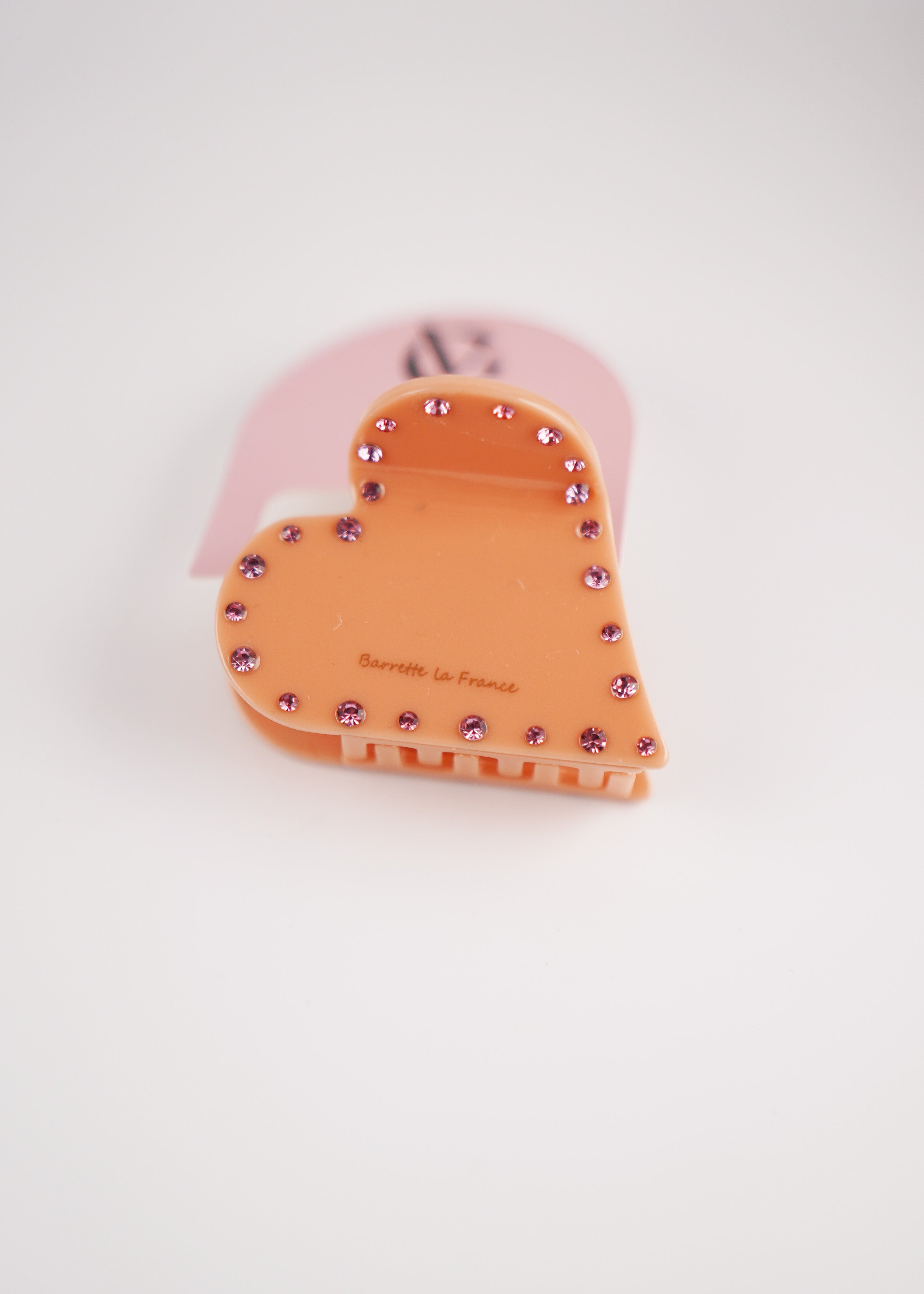 Heart Hair Clip Glitzer