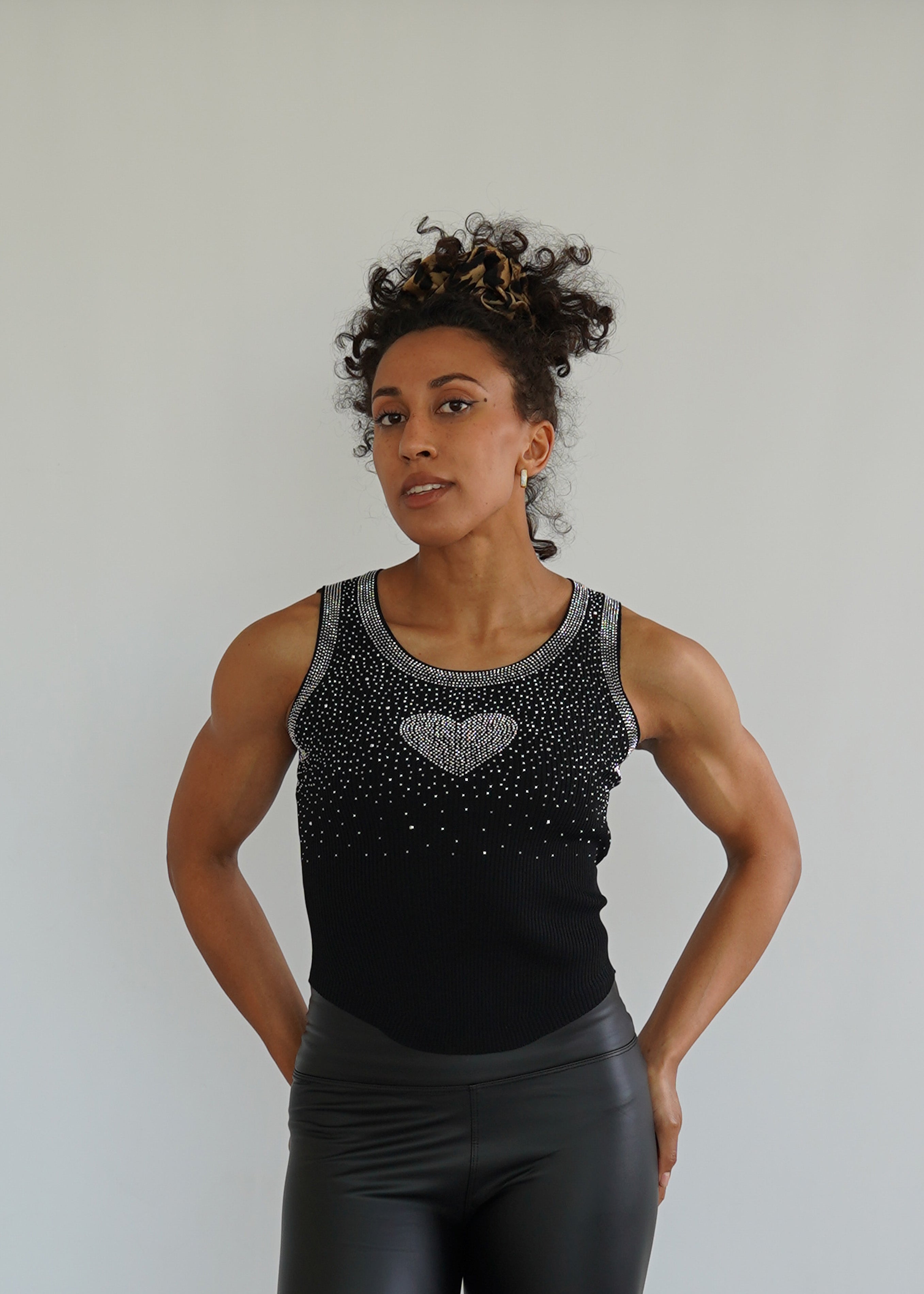 Glitzer Top