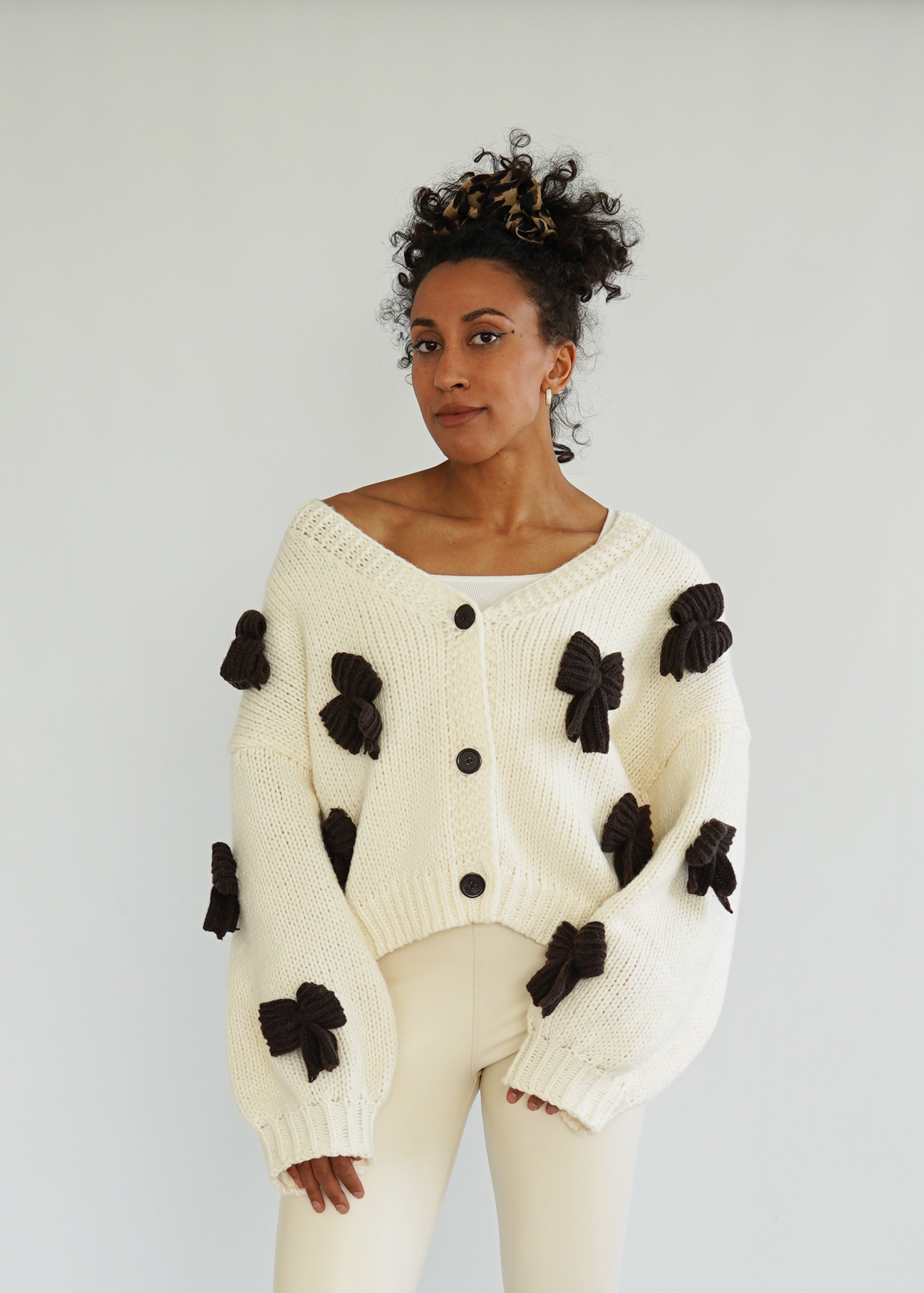 Schleifen Cardigan