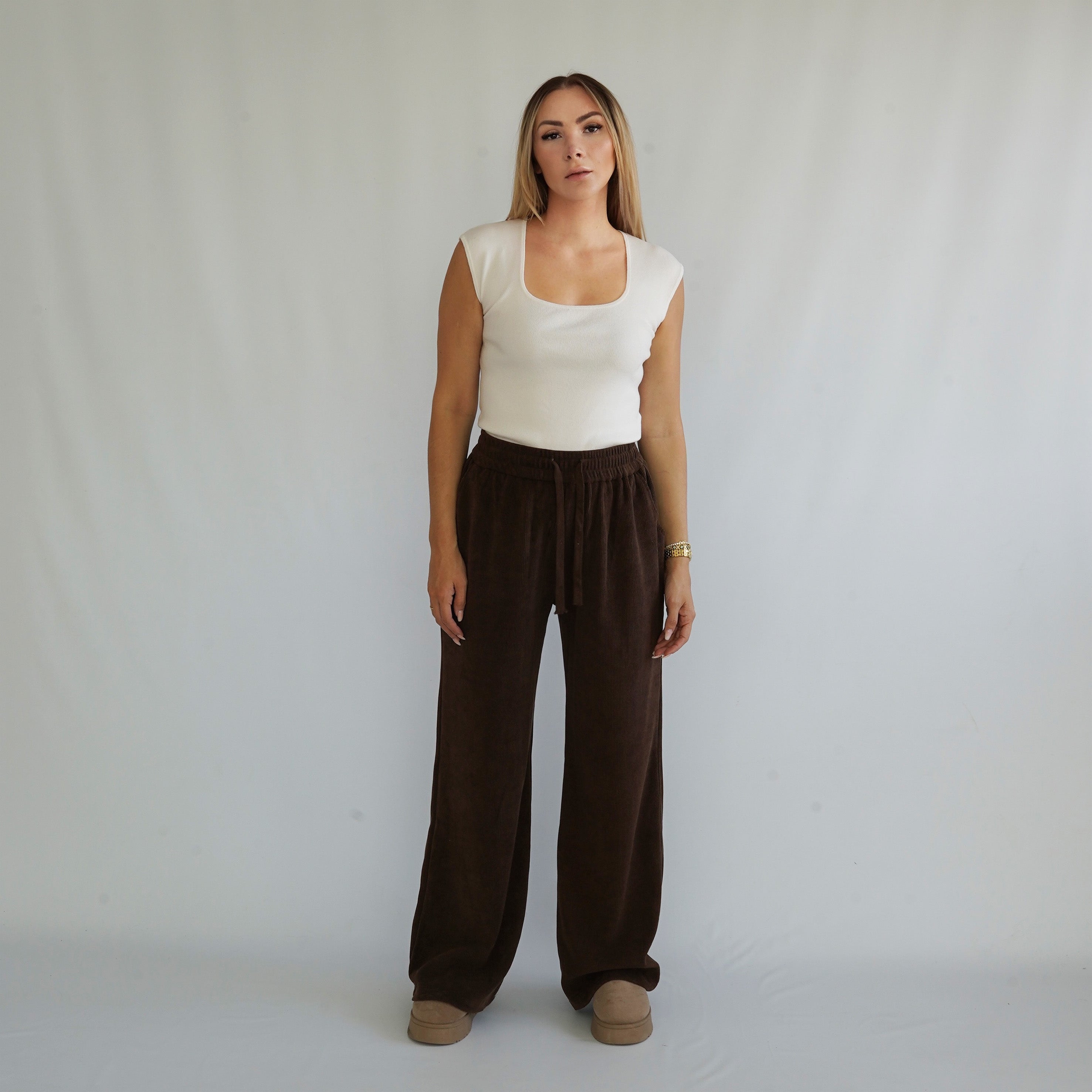 Velour Pants „Luna“
